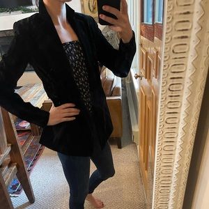 Dylan Gray Crushed Velvet Blazer